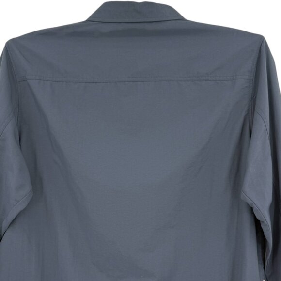 NWT Free Country Men's Expedition Moisture Wicking Storm Gray Nylon Shirt Sz XXL - Picture 4 of 12